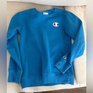 Champion Blue Sweatshirt size 10/12 youth
